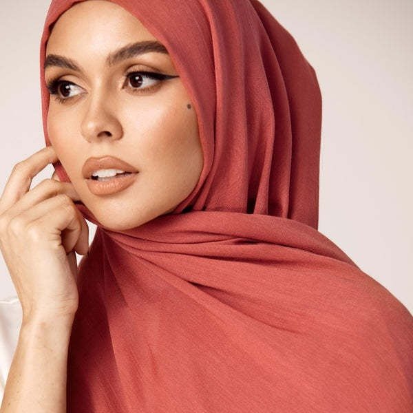 Modern Soft Breathable Hijab | Solid Color Versatile Hijab (MH188)