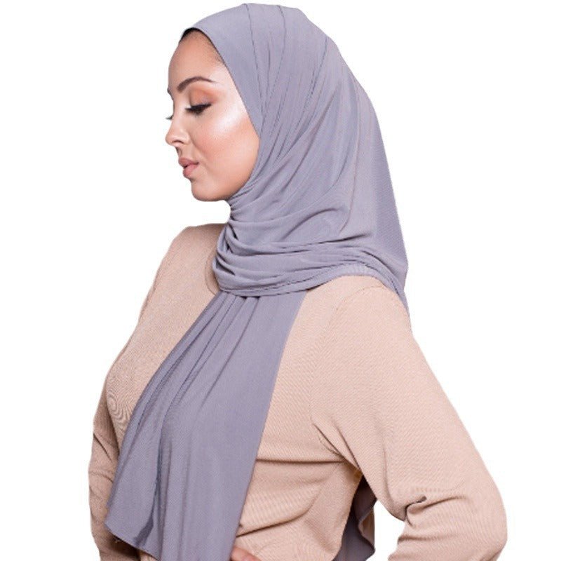 Solid Color Versatile Minimalist Hijab (MH190)